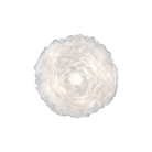 Umage 2150 Eos Up Ceiling or Wall Light in White, feather detail