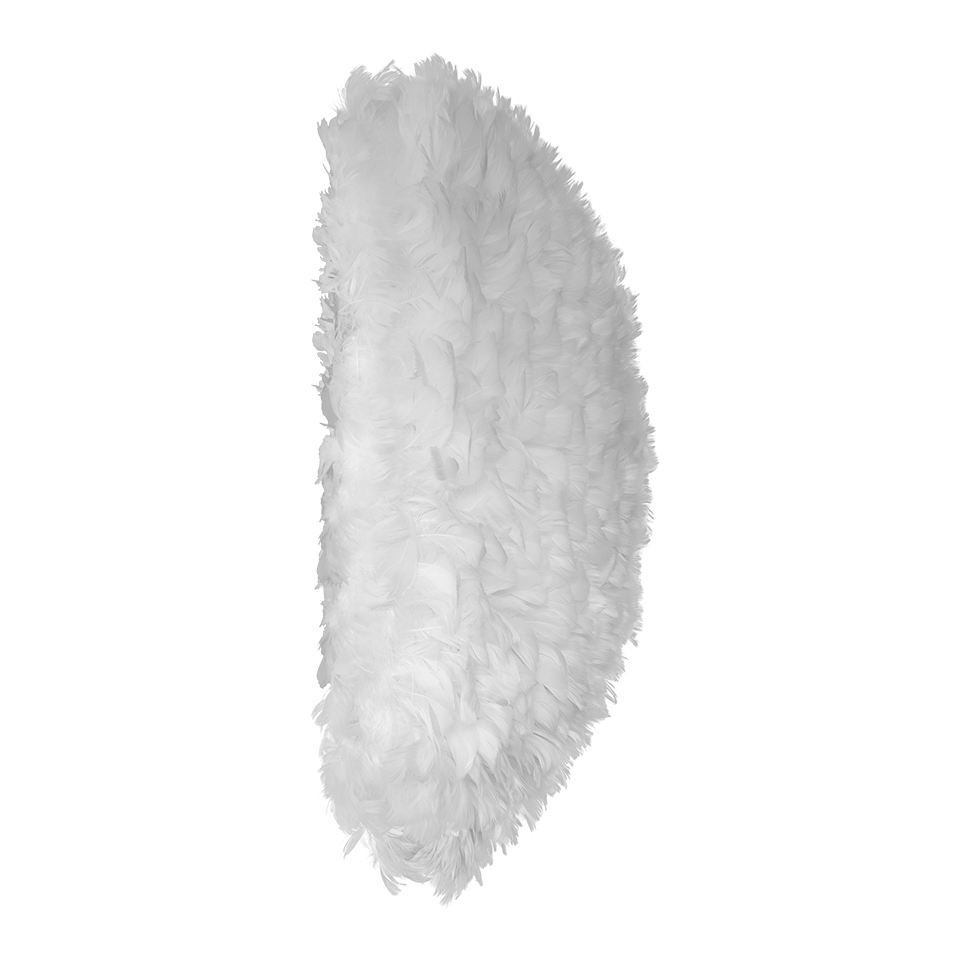 Umage 3016 Eos Up Ceiling or Wall Light in White, angled view