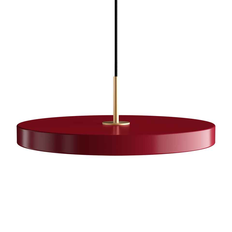 Umage 2180 Asteria LED Pendant in Ruby Red