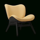 Umage 5102C701-11 A Conversation Piece Lounge Chair, Low in Black Oak and Summer Shine
