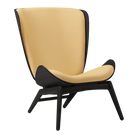 Umage 5103C702-11 The Reader Wing Chair in Black Oak with Summer Shine