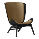 Umage 5103C702-01 The Reader Wing Chair in Black Oak with Sugar Brown