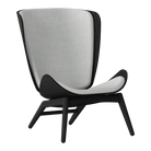 Umage 5103C702-03 The Reader Wing Chair in Black Oak with Sterling