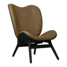 Umage 5104C704-01 A Conversation Piece Lounge Chair Tall in Black Oak with Sugar Brown