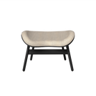 Umage 5105C703-02 A Conversation Piece Ottoman in Black Oak with White Sands
