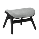 Umage 5105C703-03 A Conversation Piece Ottoman in Black Oak with Sterling