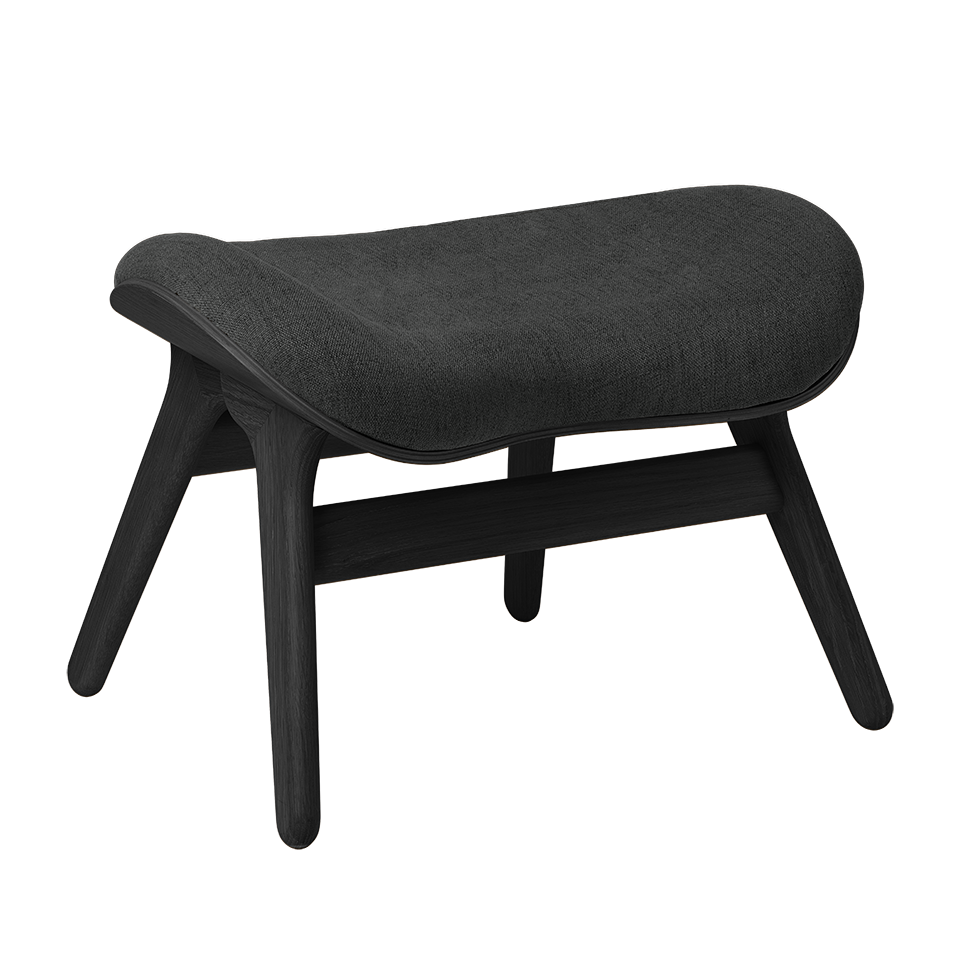 Umage 5105C703-04 A Conversation Piece Ottoman in Black Oak with Shadow