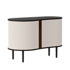Umage 5111C706-02 Audacious Cabinet in Black with White Sands doors