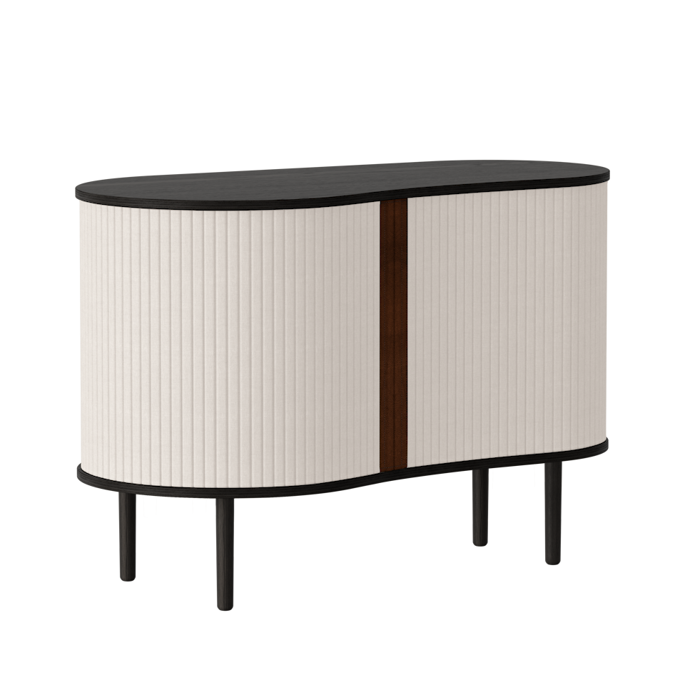 Umage 5111C706-02 Audacious Cabinet in Black with White Sands doors