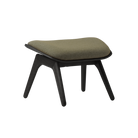 Umage 5116NC705-12 The Reader Ottoman in Black Oak with Morning Meadows