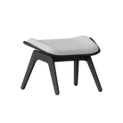 Umage 5116NC705-03 The Reader Ottoman in Black Oak with Sterling