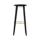 Umage 5120 The Socialite Bar Stool in Black Oak
