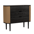 Commode Umage 5126C734-01 Treasures en chêne noir/brun sucre