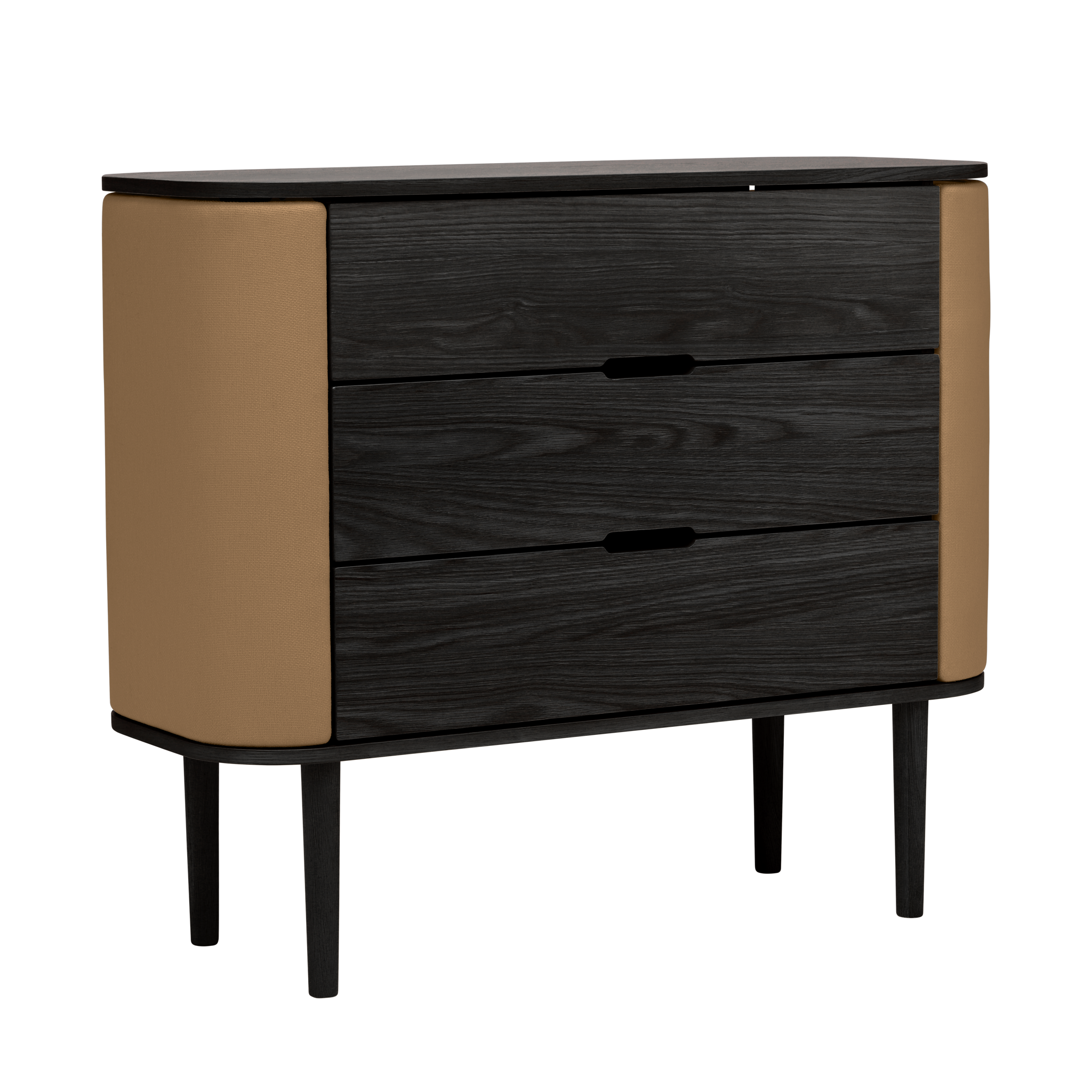 Commode Umage 5126C734-01 Treasures en chêne noir/brun sucre