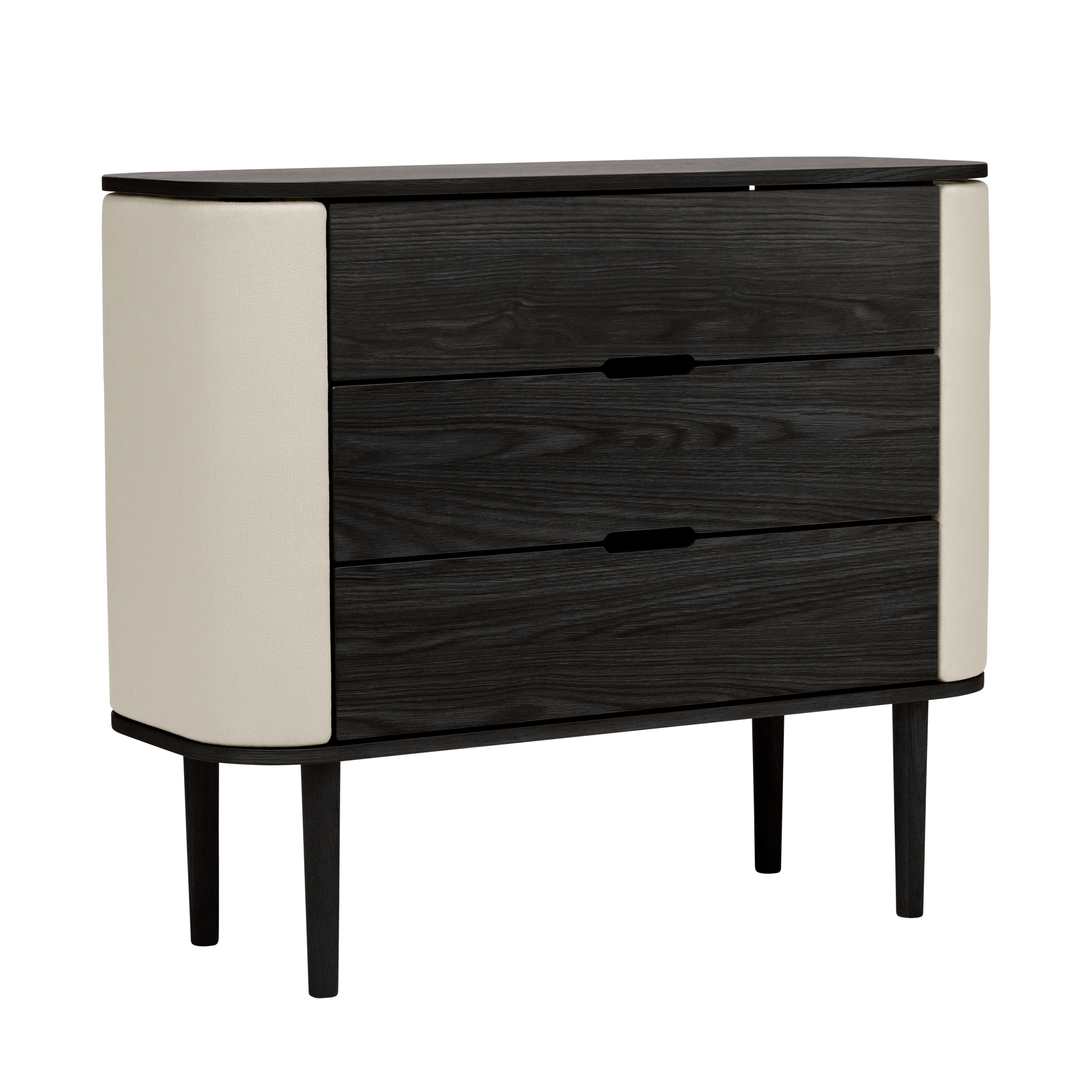 Commode Umage 5126C734-02 Treasures en chêne noir / sable blanc