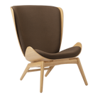 Umage 5502C702-10 The Reader Wing Chair in Oak with Mocca