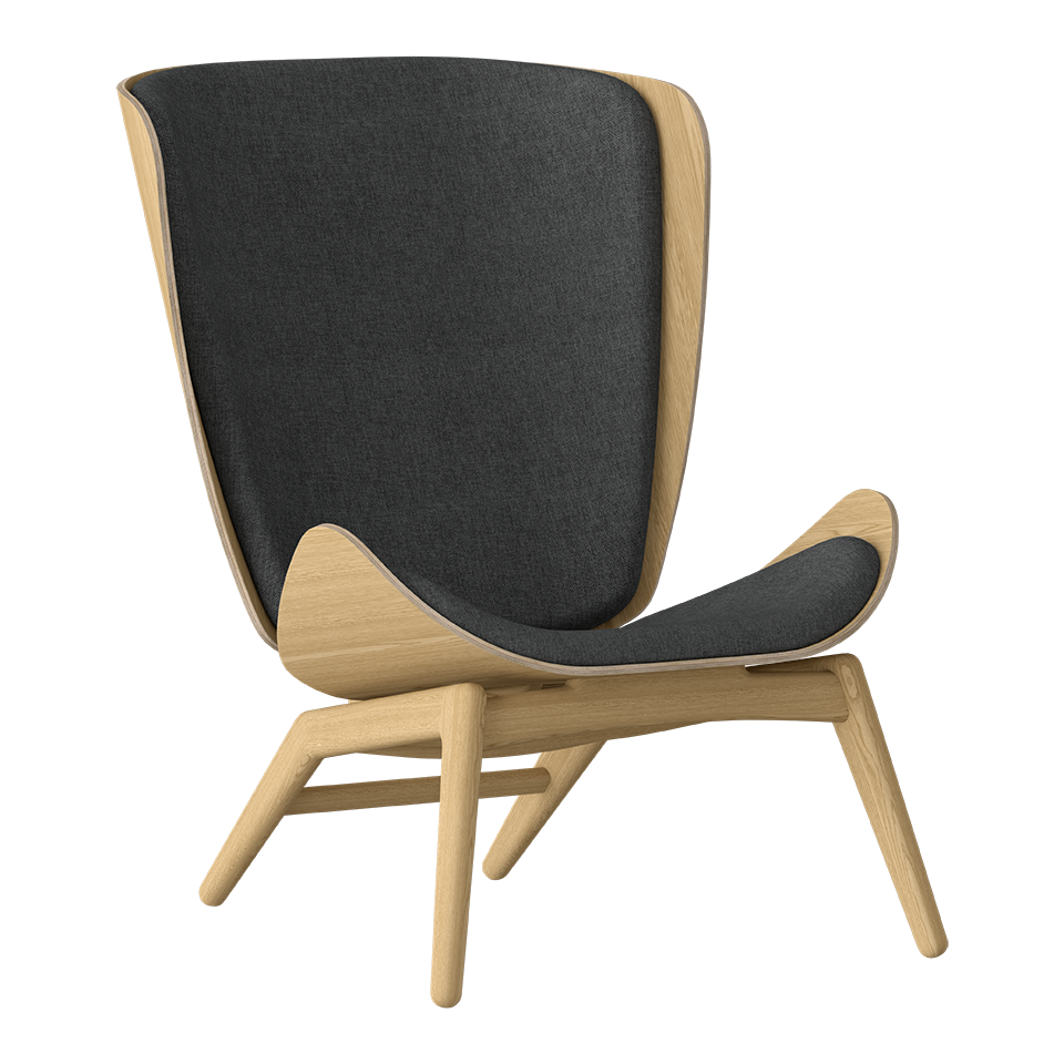 Umage 5502C702-04 The Reader Wing Chair in Oak with Shadow