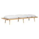 Umage 5550C720-03 Lounge Around Daybed, Horizons in Oak / Sterling