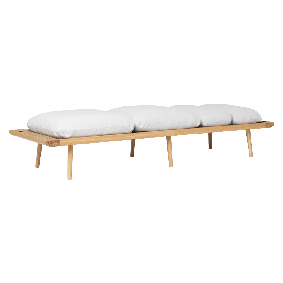 Umage 5550C720-03 Lounge Around Daybed, Horizons in Oak / Sterling