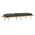 Umage 5550C720-04 Lounge Around Daybed, Horizons in Oak / Shadow