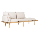 Umage 5550C723-02 Lounge Around 3 seater, Horizons in Oak / White Sands