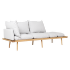 Umage 5550C723-03 Lounge Around 3 seater, Horizons in Oak / Sterling
