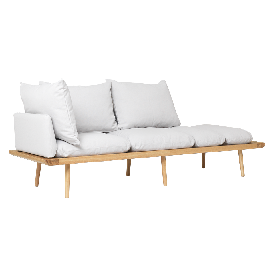 Umage 5550C723-03 Lounge Around 3 seater, Horizons in Oak / Sterling