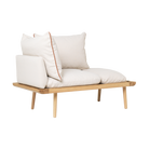 Umage 5562C723-02 Lounge Around 1.5-seater in Oak with White Sands