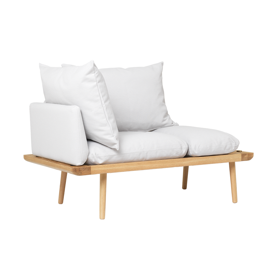 Umage 5562C723-03 Lounge Around 1.5-seater in Oak with Sterling