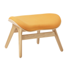 Umage 5573C703-06 A Conversation Piece Ottoman in Oak with Tangerine