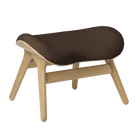 Umage 5573C5573-7 A Conversation Piece Ottoman in Oak with Teddy Brown