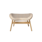 Umage 5573C703-02 A Conversation Piece Ottoman in Oak with White Sands