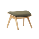 Umage 5583NC705-12 The Reader Ottoman in Oak with Morning Meadows