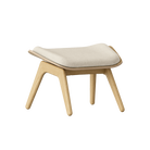 Umage 5583NC705-02 The Reader Ottoman in Oak with White Sands