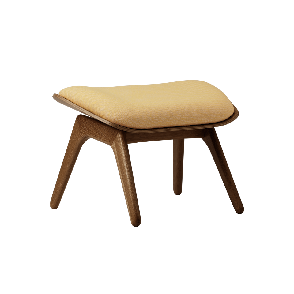 Umage 5588NC705-11 The Reader Ottoman in Dark Oak with Summer Shine