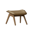 Umage 5588NC705-01 The Reader Ottoman in Dark Oak with Sugar Brown