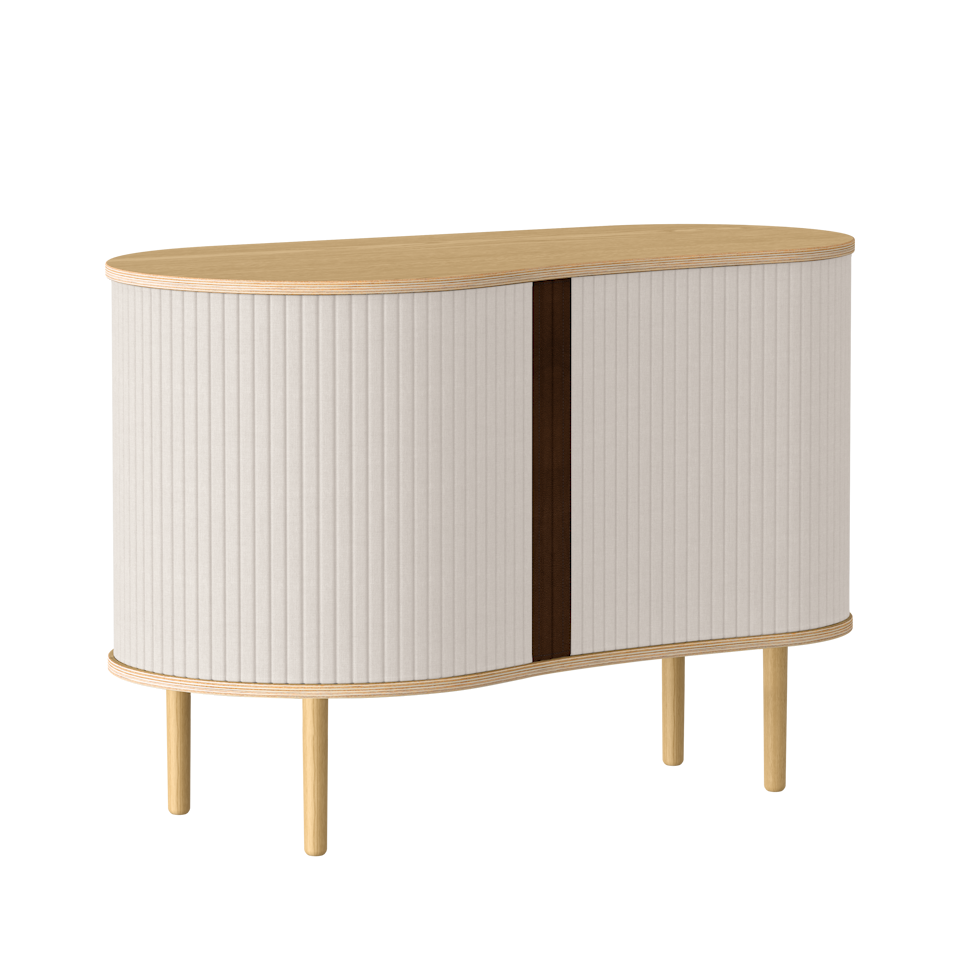 Umage 5600C706-02 Audacious Cabinet in Oak with White Sands doors