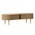 Umage 5601C707-01 Audacious TV Bench in Oak with Sugar Brown doors