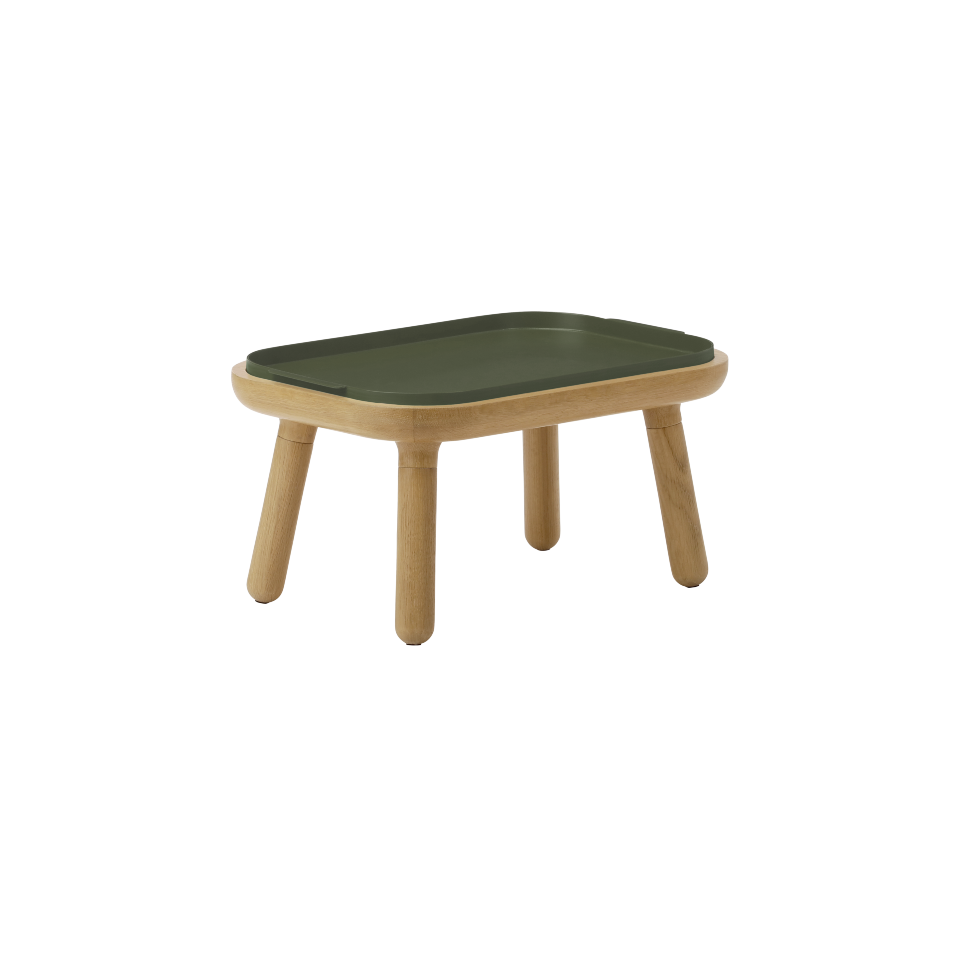 Table basse Umage 5610C5610-1C5617 Paff, vert olive - Plateau / Basse
