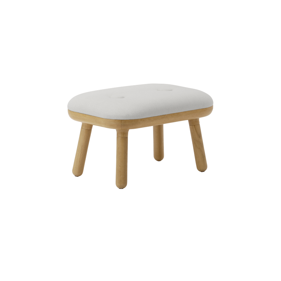 Tabouret Paff Umage 5610C5610-1C732-03 en argent sterling / bas