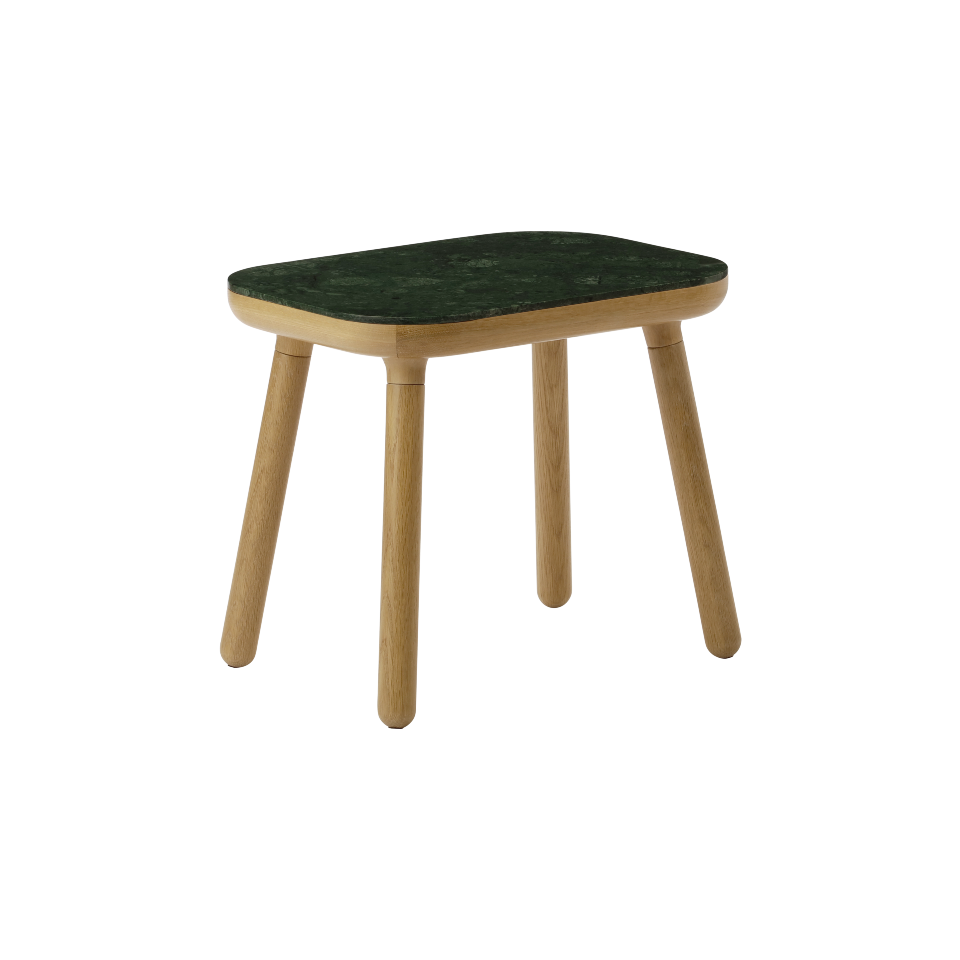Table haute Umage 5610C5610-2C5612 Paff en marbre vert - Plateau