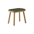 Table haute Umage 5610C5610-2C5617 Paff, vert olive, plateau.