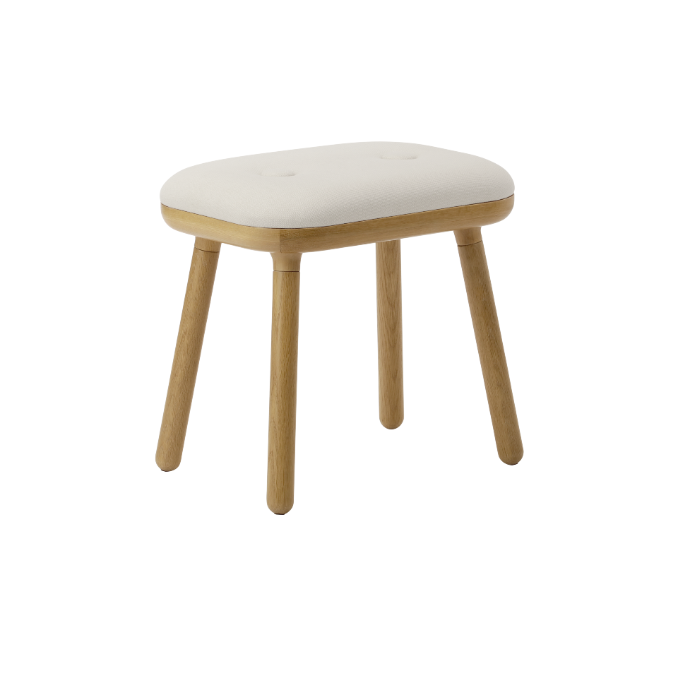 Tabouret Paff Umage 5610C5610-2C732-02, coloris White Sands / Haut