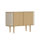Umage 5622C710-02 Treasures 2-door Cabinet in Oak with White Sands