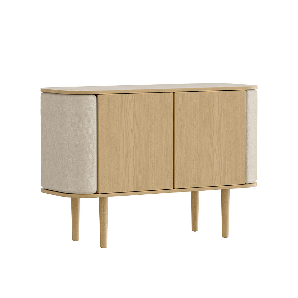Umage 5622C710-02 Treasures 2-door Cabinet in Oak with White Sands