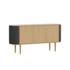 Umage 5623C710-04 Treasures 3-door Cabinet in Oak with Shadow