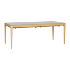 Umage 5665 Heart'n'Soul Dining Table in Oak with Cloud Grey top, 78.7 inch