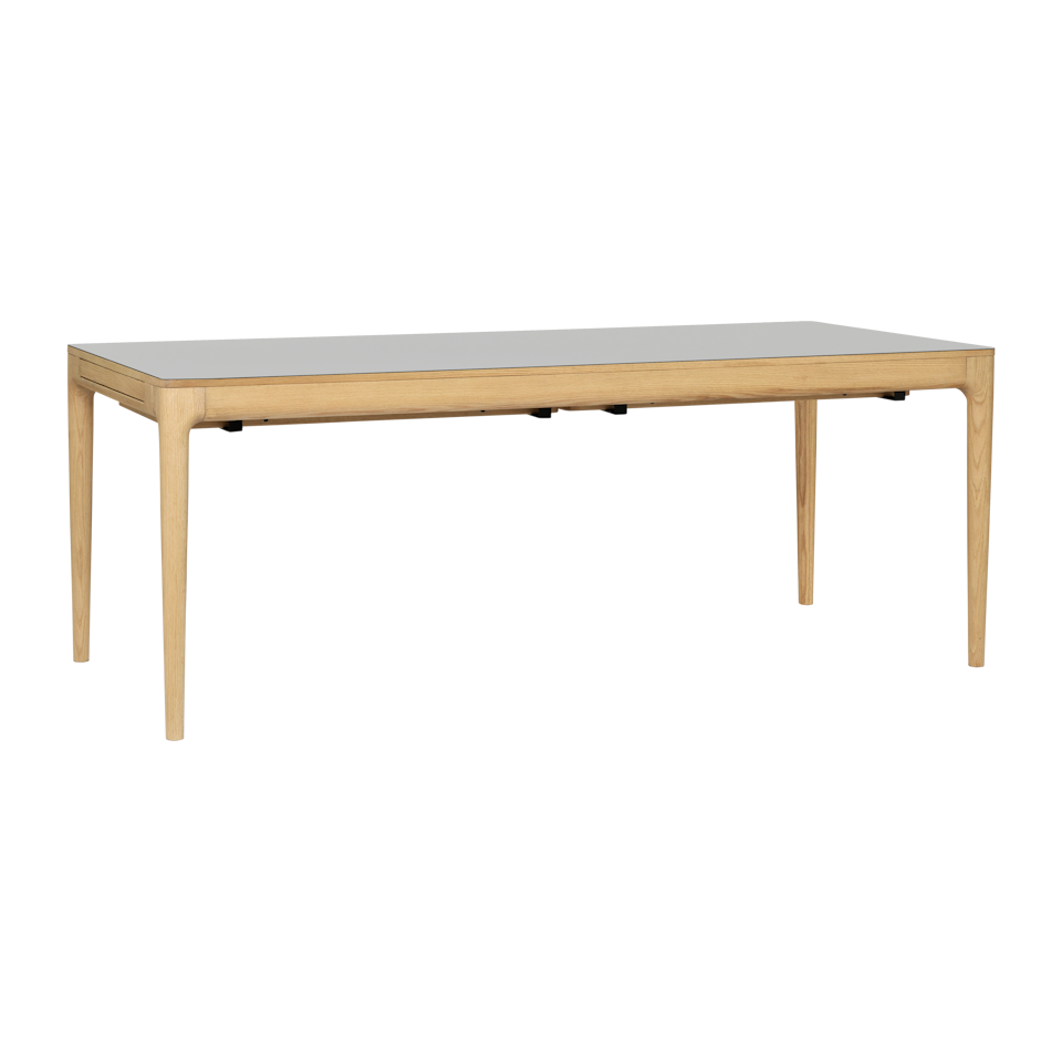 Umage 5665 Heart'n'Soul Dining Table in Oak with Cloud Grey top, 78.7 inch