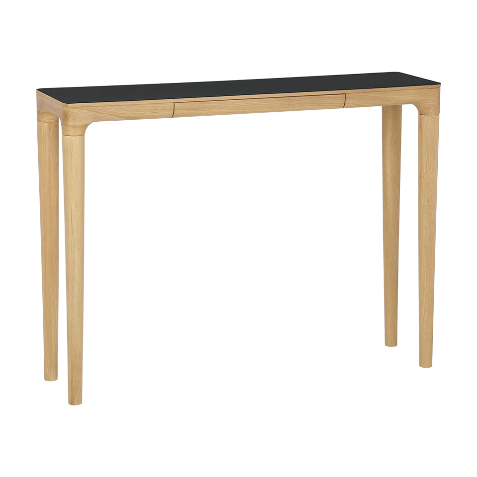 Table console Umage 5667 Heart'n'Soul en chêne/noir obsidien