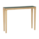 Table console Umage 5669 Heart'n'Soul en chêne/vert mousse